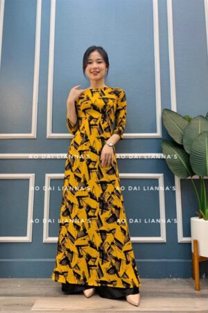 Vàng hoạ tiết phối đen