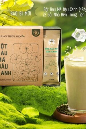 Bột rau má đậu xanh - 484gr