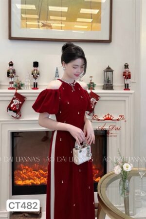 AD cach tan nhung đỏ đô kết hạt full áo kiotviet a98ab9d88b3a3c4c60d69887e9a9ea3e