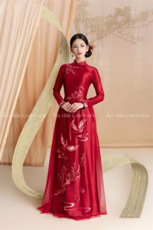 Cặp áo dài cưới đo cao cấp kiotviet ac23a16758457b86024a7edacd88c80f