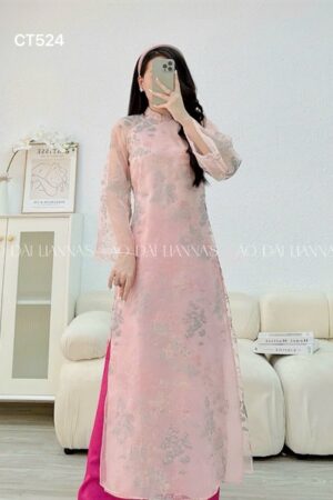 Áo dài cách tan hồng thêu phong canhe quan Hồng sen kiotviet afa82ceabb33338cf626ad60cfa5acb7