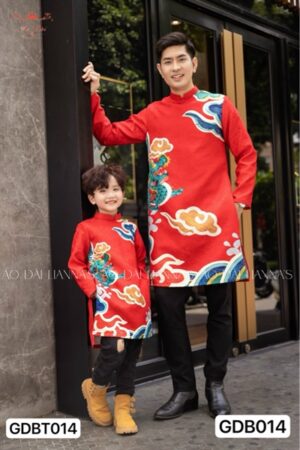 Áo dài tết _Bé trai _AD gia đình