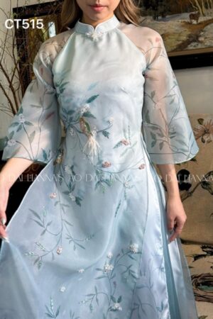 Cách tân xanh kết hoạ tiết kiotviet ba0318d8c37b34b77dc80c7b48481375