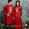 Set áo dài cưới uyen ương đỏ kiotviet ba18dce1211f3bb8abc87277e64cb23b