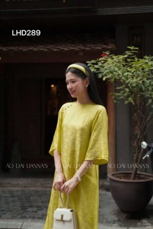 Áo dài lụa hà đông vàng cốm kiotviet ccca67c3dacd72f11cd7ba2cad54d77d