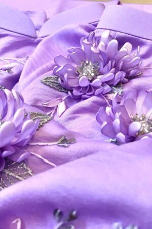 Áo dài truyền thống kết hoa noi màu tím kiotviet cfc18248841e88304db151d4234ebd45