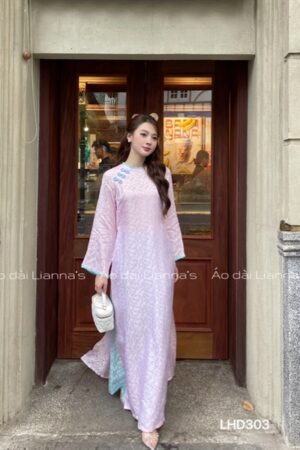 Áo dài lụa hà đông Hồng phấn quần hà đông xanh kiotviet d55e57bf0cd6b1bb0353e9a7990be1ac