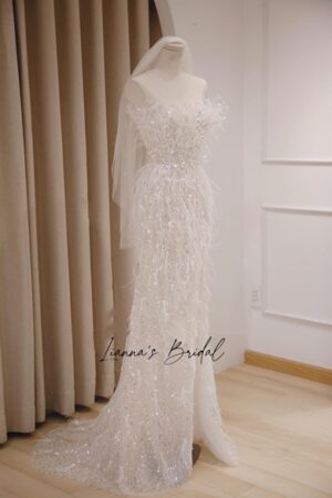 Váy cưới đuôi cá nhẹ nhàng tiệc bànn ko kiotviet dabce4f5364c14e723c446504667f1a2