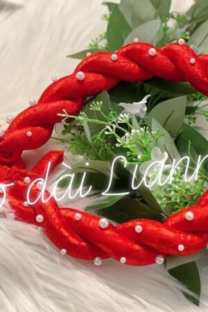 Mấn xoắn kết ngọc đỏ