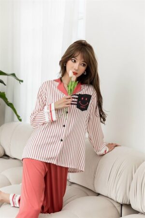 Sọc - quần hồng