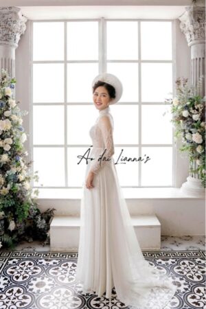 Áo dài cươi thiết kế by Lianna’s kiotviet e5daec0d80cdeca800c810f6cf8537aa
