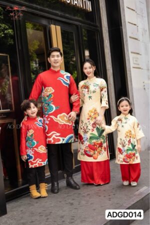 Áo dài tết _Mẹ _AD gia đình