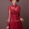 Áo dài cưới thiết kế đỏ đô kiotviet ec3bf3a630acd884d6dae795111416a1
