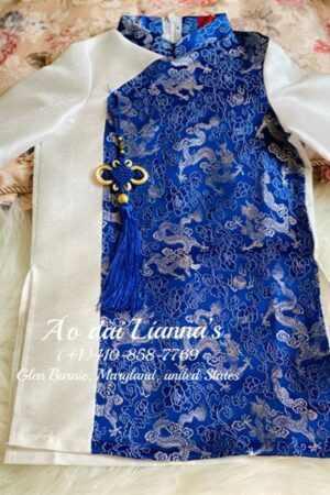 Bé trai gấm rồng xanh