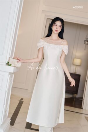 Áo dai trắng cao cấp _tacpa kiotviet f621e0d4425ff686aa925c05213462e8