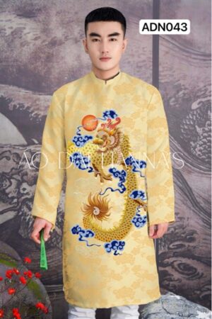 AD nam màu champagne rồng