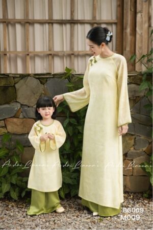 Áo dài bé gái vàng kim kiotviet fd88450f8e18be4a178d2724dbfcd29c