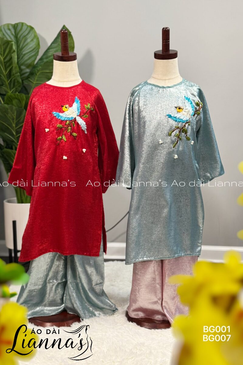 áo dài bé thiết kế riêng
