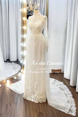 Áo dài cưới cao cấp kiotviet 088c33b574f226c57167318ddf7145c8