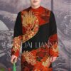 Áo dài nam rồng quanh áo đỏ & đen _gấm kiotviet 0da07cfccf869b4d25b7fc027822093c