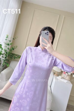 AD suông tím hoạ tiet đồng tiền kiotviet 127c7c1666a5e69fcdb1a49cf317fb48