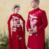 Cặp ao dai cưới Tường Vân kiotviet 1672a7e4ef39098c39458c82fec346ba