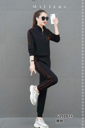 Set tt đen viền đỏ