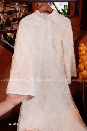 Áo dài Vân Giao ren trắng kiotviet 35f732c50dc2c0dbe361ff208b756c84