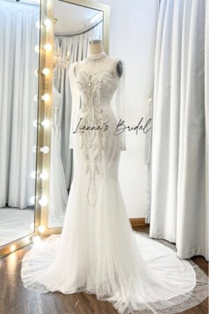 Váy cưới đuôi cá kiotviet 3ad5d04110b4bf30479684f8b038c993