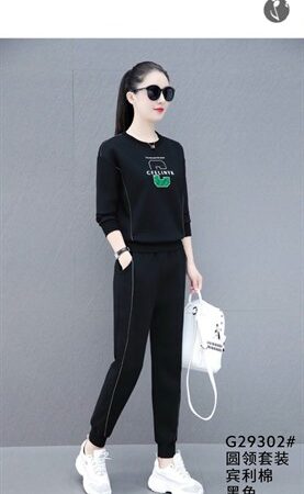 Set thể thao đen celine