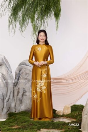 Áo dài bà sui thêu cao cấp kiotviet 7a357804153c459f0737956357463540