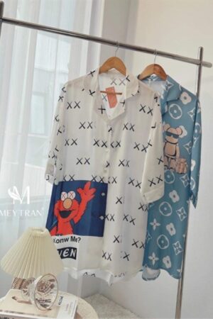 Váy lụa XX trắng