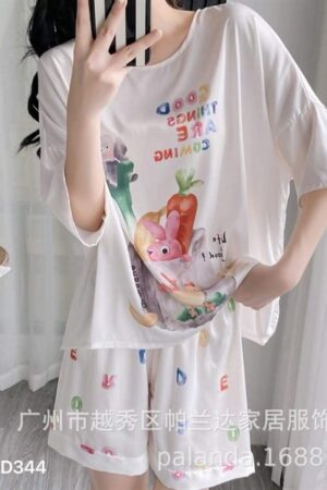 set lụa đùi hoạt hình