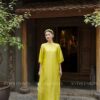 Áo dài lụa hà đông vàng cốm kiotviet 9efa89545e126241807441427b246ca3