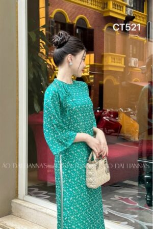 Cach tan suông xanh hoạ tiet chuồng chuồng kết hạt cổ kiotviet b29f4c38e7516516e238a168349c4039