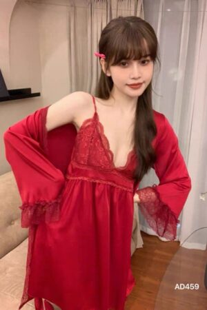 set choàng 2 day đỏ