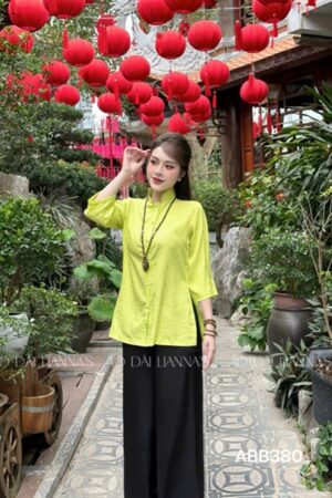 Set bà ba tơ tằm hoa cúc xanh cốm kiotviet c19ca074edf9c99d224a0ca602402d64