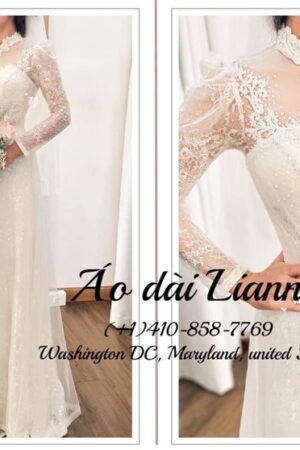 Áo dài cưới trắng cup ngực (cô dâu ) kiotviet d0a31b3fc59790c59356f7c55fdad55f