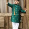 Áo dài bé trai Tết xanh kiotviet e56c405d07cc17485cb10f95217ba7a7