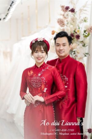 Set áo dài cưới đỏ chữ hỷ thêu kết kiotviet eff9b391b92d8a9787e227622d7f81a5