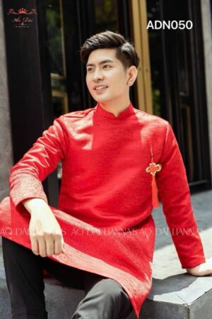 Áo dài nam tacpa đỏ muối tiêu kiotviet f0b4ddd4bc67ae0aca36379eef8c888b