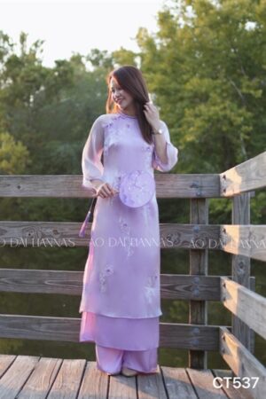 Áo dài Linn tím cổ tròn kiotviet f4291206e60159edfa77ff61e24fffe0