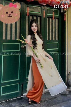 AD cach tan tơ theu hoa màu nude kem kiotviet f821f601859e9cb2a07e6547e4ffbccc