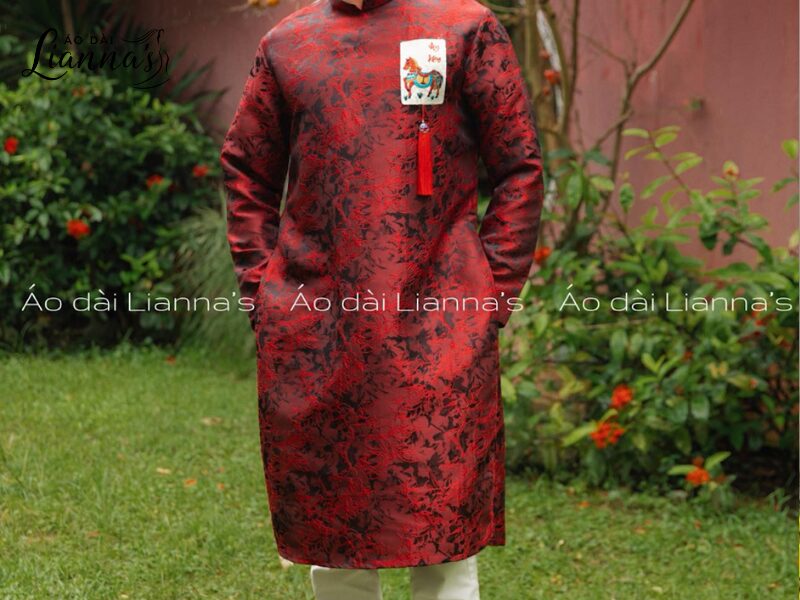 Tổng hợp các mẫu áo dài Tết cho nam nổi bật nhất 2026 các mẫu áo dài Tết cho nam