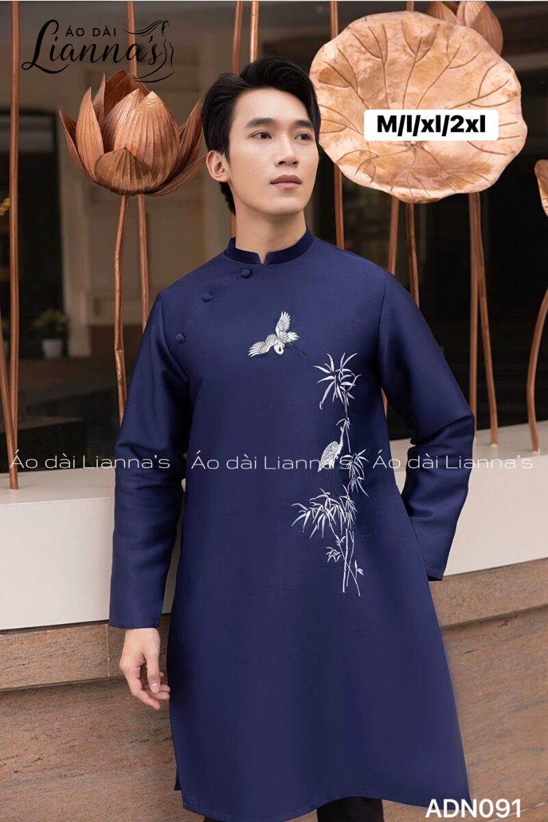 Tổng hợp các mẫu áo dài Tết cho nam nổi bật nhất 2026 các mẫu áo dài Tết cho nam