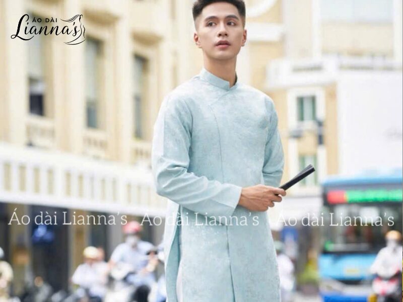 Tổng hợp các mẫu áo dài Tết cho nam nổi bật nhất 2026 các mẫu áo dài Tết cho nam