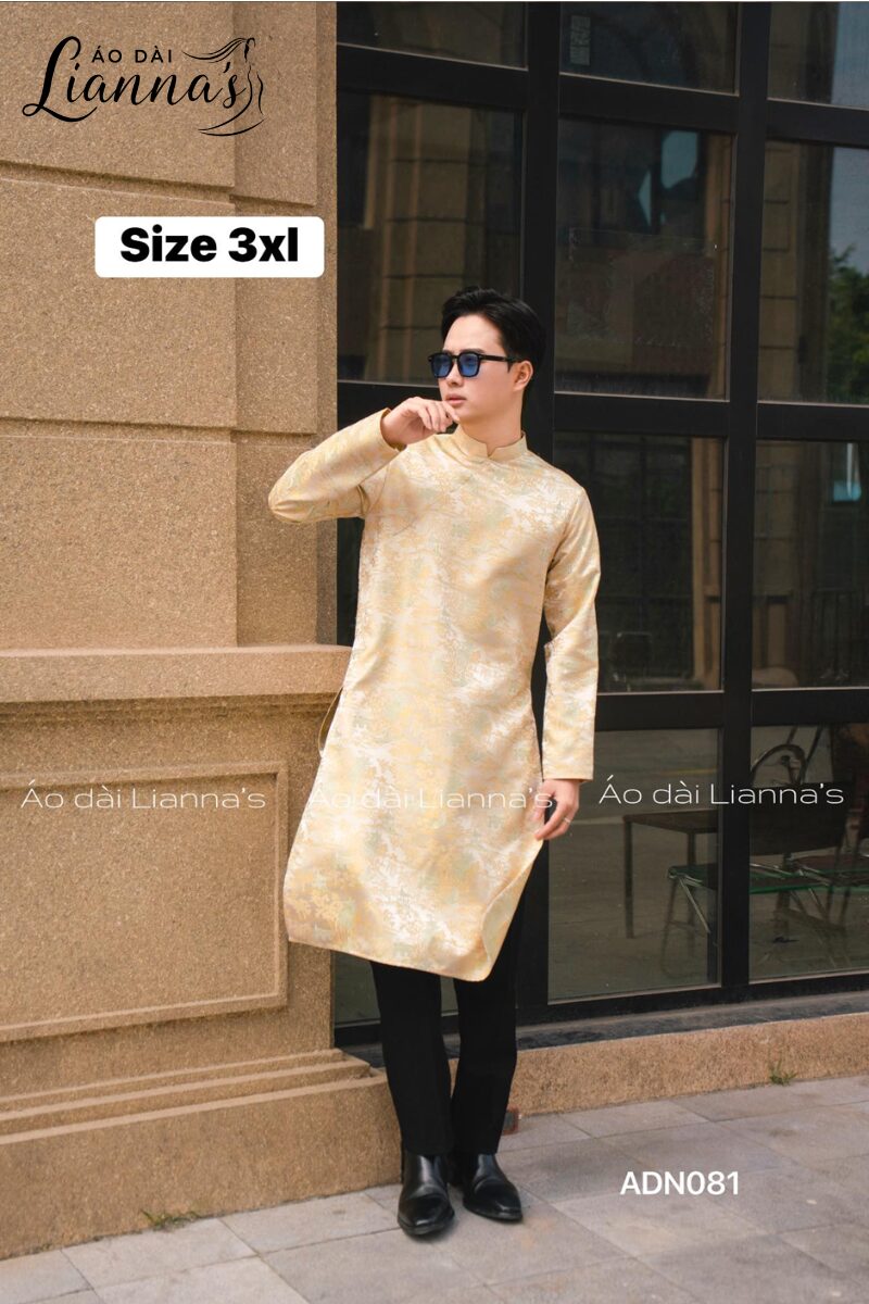 Tổng hợp các mẫu áo dài Tết cho nam nổi bật nhất 2026 các mẫu áo dài Tết cho nam