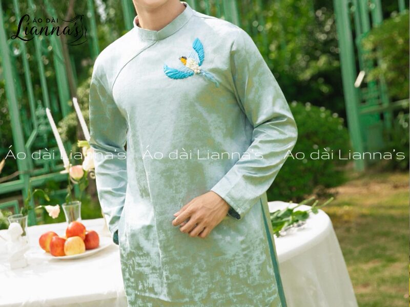 Tổng hợp các mẫu áo dài Tết cho nam nổi bật nhất 2026 các mẫu áo dài Tết cho nam