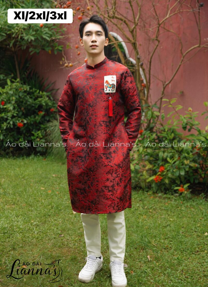 Tổng hợp các mẫu áo dài Tết cho nam nổi bật nhất 2026 các mẫu áo dài Tết cho nam