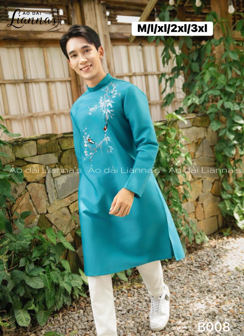 Tổng hợp các mẫu áo dài Tết cho nam nổi bật nhất 2026 các mẫu áo dài Tết cho nam